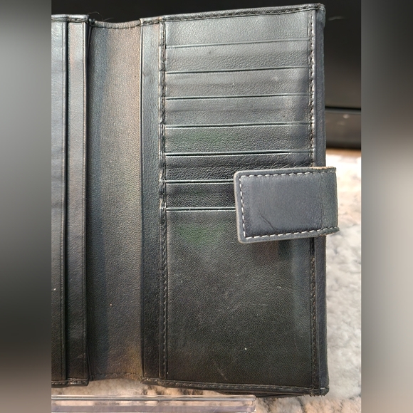 Dior Saddle Long Wallet - Black Leather - Picture 5 of 11